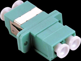 21990665 LC duplex fibre-optic coupling, multi-mode