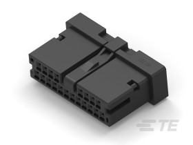 Adapter złącza 20-pinowe 2-rzędowe raster: 1.8mm TE Connectivity Żeński 1-2834461