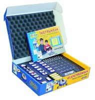 ELGO-EDU1 Zestaw edukacyjny do konstruowania układów elektronicznych za pomoca łaczników magnetycznych EL-GO