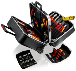 Walizka na narzędzia długość 510mm Knipex Walizka narzędziowa 510 x 410 x 510mm kolor: Czarny