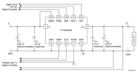 6A, 4.75V to 14V, Non-Isolated, Digital PowerTrain Module