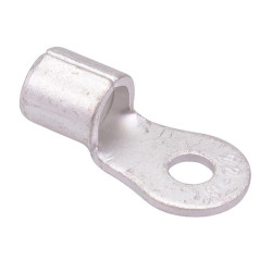 Open End 6.4mm Non-Insulated Ring Terminal 4AWG