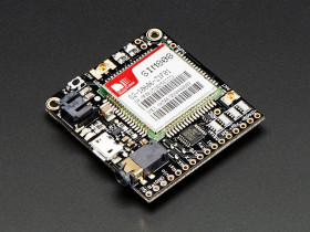 Adafruit FONA 808 - Mini Cellular GSM + GPS Breakout
