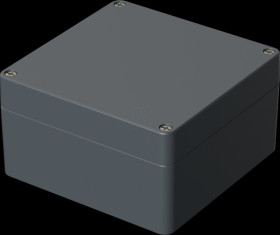 01127000.H Aluminium housing, IP66, 180 x 180 x 101 mm