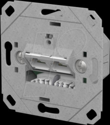 130E381200-I E-DAT Modul Cat.6a LSA++ 2 Port UP0 metallike