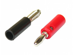 Wtyk banan czerwony czarny żółty niebieski lub zielony AL2305 na...