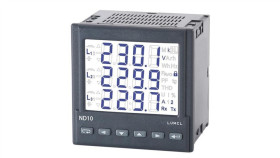 Miernik Sieci 3-Fazowej 1:Wej.I 1A(X/1) 2:Wej.U 3X230/400V 1:Wyjście...