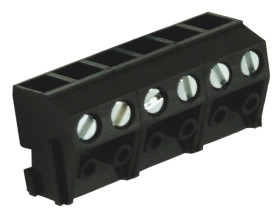 Klucz polaryzacyjny 6 -pinowe raster 5mm Przewlekany Żeński RS PRO