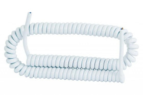 Przewód spiralny 05VVH8-F 3x1mm2 - 10m - biały