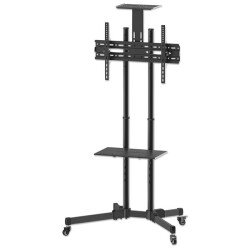 Manhattan 461238 Trolley Mount Stand for TV & Monitors For screens 37" to 65",