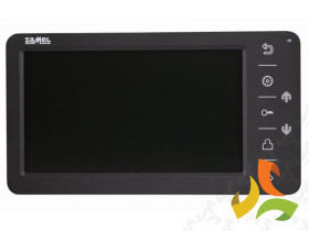 Wideomonitor kolorowy z 7" wyświetlaczem LCD czarny VP-719B ZAMEL