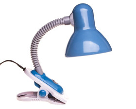 Lampka biurkowa max 10W LED E27 IP20 II klasa SUZI HR-60-BL niebieski 07152