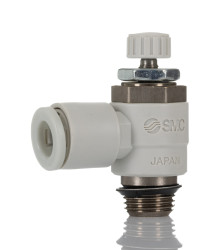 Regulator przepływu SMC Gwintowany Wylot AS