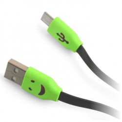 Przewód Smile microUSB B - 1m - różne kolory