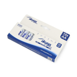 Bateria AA (LR6) alkaliczna Zn-MnO2 - 1,5V/3050mAh - Akyga Battery AKY2067 - kartonik - 10szt.