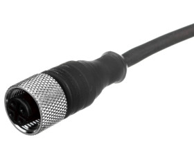 Przewód ze złączem żeńskim M12 4-pinowe proste z kablem 2m XZCP1141L2