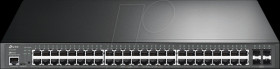 TL-SG3452XP Switch, 52-Port, Gigabit Ethernet, PoE+, SFP