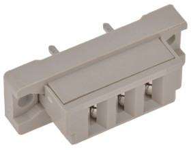 Złącze DIN 41612 3 -pinowe raster: 10.16mm Żeński 09062032811