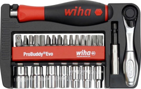 Bit and nut driver set ProBuddy Evo mixed 40-pcs., 1/4