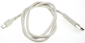 Kabel USB Złącze A USB A Złącze B Mini USB B dł. 1m Przewód USB USB 2.0 kolor: Czarny