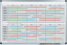 Kalendarz ścienny, typ powierzchni: Magnetyczny, 900 x 600mm,