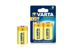 Bateria VARTA R20 SUPERLIFE 2szt./bl.