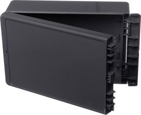 Obudowa instalacyjna Bopla Bocube B 261709 PC-V0-7024, Poliwęglan V0, grafitowy szary (ral 7024), (D x S x W) 170 x 271