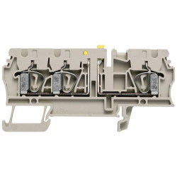 Weidm&#xFC;ller 8731720000-1 ZTR Terminal Block 2.5/3AN Beige