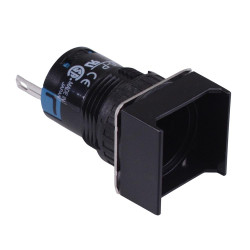 AL6Q-P00 16mm Square Pilot Light Body IDEC