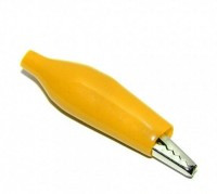 KROK-P-MY Minikrokodylek żółty L= 37 mm