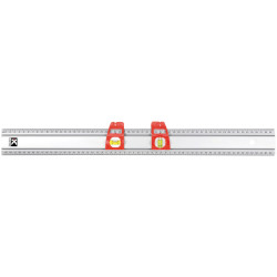 Kapro K314-60 314 Set &amp; Match Ruler 60cm