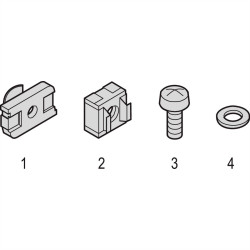 nVent SCHROFF 21101596 Zestaw montażowy 1 szt.