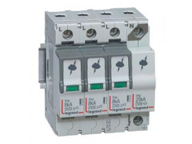 Ogranicznik przepięć Typ 1+2 (B+C) 3P+N 8kA 1,3kV 412257 LEGRAND