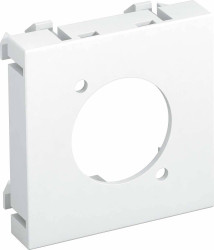 Nośnik multimedialny XLR 45x45mm rws OBO Bettermann, 6105234, biały