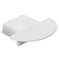 Zaślepka do profilu minilux wpust wpuszczanego biała