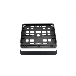 Ramka do tablic rejestracyjnych motor dla motocykli czarna