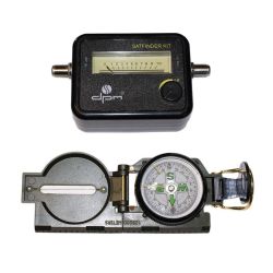 Miernik Sat-Finder z dodatkowy kompasem ręcznym / SATFINDER-KIT dpm