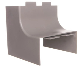 Naroże wewnętrzne kanału WDK 60x130 HI60130GR szare 6022251 /2szt./