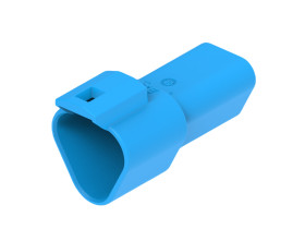 Złącze samochodowe 3-pinowe TE Connectivity 2-rzędowe Męski 13A DT04-3P Kabel Kabel wTYK 3-DROŻNY