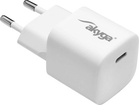 Akyga AK-CH-22 Ładowarka USB 25 W 1x USB-C® Power Delivery biały dom