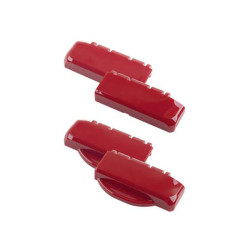 BOPLA 96910000 B SC HB Hinge Lock Fire Red Polycarbonate 100x27x48.3mm