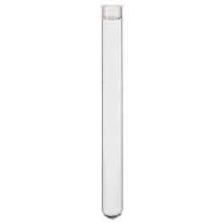 Simax Test Tubes Without Rim, 16mm X 150mm with PE Cap Pack of 100