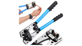 Profesjonalna Zaciskarka Do Końcówek Kabli Tulejek 6-50Mm2 Hx-50B