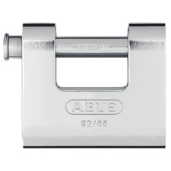 ABUS 30610 92/65mm Monoblock Brass Body Shutter Padlock Keyed Alike KA8511