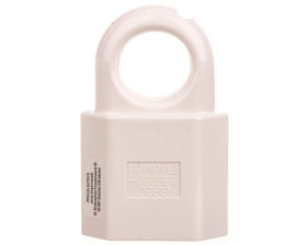 Gniazdo przenośne z uchwytem b/u Euro 2,5A 250V białe GP2C