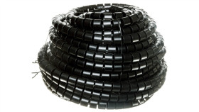 Wężyk Ochronny Elastyczny We-25 Czarny E01ws-01030100401 /20M/