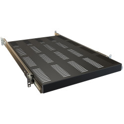 Hammond RSVS1926BK1 1U Sliding Shelf 26&quot; Vented Black 44 x 483 x 660