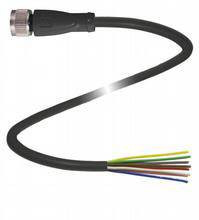 Pepperl+Fuchs 239998-0055 Gniazdo kablowe V19-G-BK5M-PVC-U, piny: 8, 5.00 m, 1 szt.