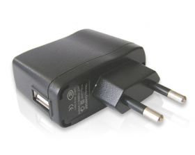 Zasilacz sieciowy USB 500mA, 5V