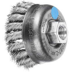 PFERD 43305003 Cup Brush knotted POS TBG65/M14 inox 0.35 aggressive